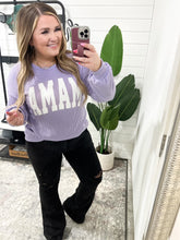 Load image into Gallery viewer, MAMA Long Sleeve Urban Ribbed Top