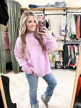 Load image into Gallery viewer, Aurora Cozy Sweater - Lilac