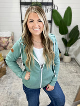 Load image into Gallery viewer, Michelle Mae Fullzip Hoodie - Sage
