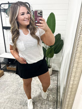 Load image into Gallery viewer, Game, Set and Match Tennis Skort in Black