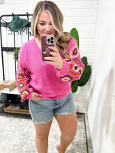Load image into Gallery viewer, Can&#39;t Stop this Feeling V-Neck Knit Sweater