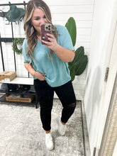 Load image into Gallery viewer, High Waist Heavy Destroy Raw Judy Blue Skinny Jean in Black