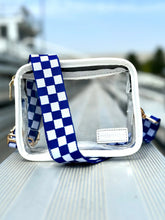 Load image into Gallery viewer, Lizzie Checkered Adjustable Bag Strap