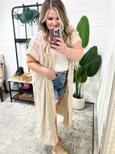 Load image into Gallery viewer, A Little Defiant Crochet Duster Kimono