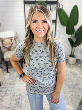 Load image into Gallery viewer, Ampersand Waffle Lulu Tee - Garden Girl