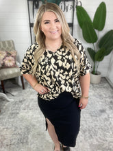 Load image into Gallery viewer, Pencil Me In Pencil Skirt in Black