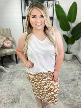 Load image into Gallery viewer, Kiss From a Rose Knit Pencil Skirt