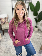Load image into Gallery viewer, Hailey Hoodie - Raspberry