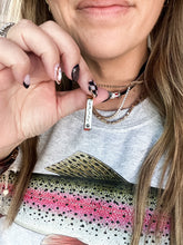 Load image into Gallery viewer, Personalized Engraved Bar Necklace