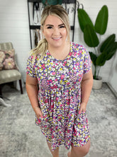 Load image into Gallery viewer, Lavender Fields Forever Floral Dress