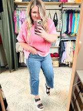 Load image into Gallery viewer, Braid Side Detail Wide Leg Judy Blue Jeans