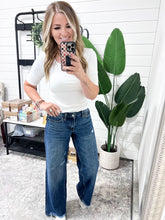 Load image into Gallery viewer, Kaiya Low Rise Wilhelmina Baggy Judy Blue Jean w/ Bandana Loop