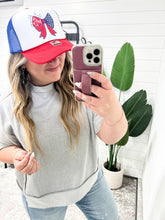 Load image into Gallery viewer, God Bless America Bow Trucker Hat