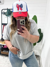 Load image into Gallery viewer, God Bless America Bow Trucker Hat