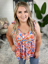 Load image into Gallery viewer, Feeling Groovy Floral Tank