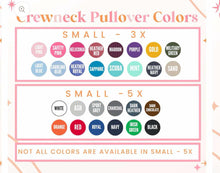 Load image into Gallery viewer, Birth Flower Embroidered Sweatshirt (See Options)