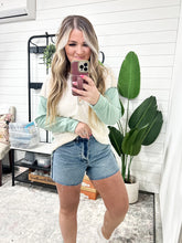 Load image into Gallery viewer, Paige High Waist Rigid Magic Cutoff Short Raw Side Seams Judy Blue Shorts
