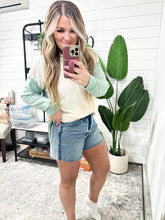Load image into Gallery viewer, Paige High Waist Rigid Magic Cutoff Short Raw Side Seams Judy Blue Shorts