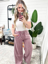 Load image into Gallery viewer, Nights Like This High Waist Sweats in Light Rose