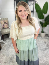 Load image into Gallery viewer, Stacks on Stacks Color Block Maxi Dress