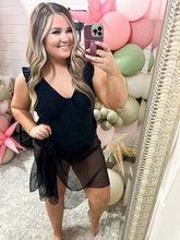 Load image into Gallery viewer, Maldives V-Neck Ruffle Detail Swimsuit