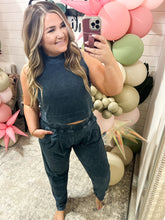 Load image into Gallery viewer, Chasing the Gains Tank Top in Slate Blue