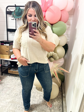 High Waist Classic Relaxed Judy Blue Skinny Jeans