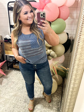 Load image into Gallery viewer, Button Fly Cropped Bootcut Jeans by RISEN