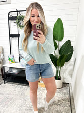 Load image into Gallery viewer, Cuffed Judy Blue Shorts With Cell Phone Back Pocket