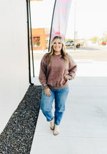 Load image into Gallery viewer, Cozy Drift Acid Wash Pullover