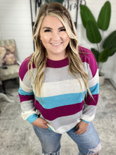 Load image into Gallery viewer, Get It Started Striped Sweater