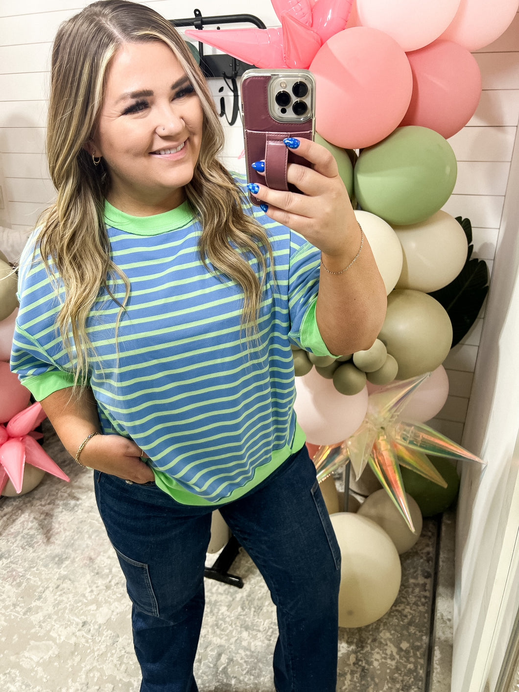 High Waist Straight Cargo Judy Blue Jeans