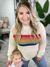 Load image into Gallery viewer, Love That For Us Striped Sweater