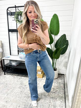 Load image into Gallery viewer, Tummy Control Vintage Wash Straight Leg Judy Blue Jeans