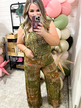 Load image into Gallery viewer, Patchwork ITY Square Neck Jumper