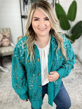 Load image into Gallery viewer, Topped with Lace Button Down