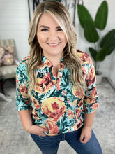 Load image into Gallery viewer, Whisked Away Floral Top