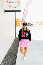 Load image into Gallery viewer, Bubblegum Checkered Skort