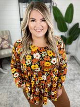 Load image into Gallery viewer, Let&#39;s Get Going Floral Babydoll Top