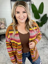 Load image into Gallery viewer, Henny Penny Striped Cardigan