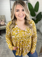 Load image into Gallery viewer, Dandelion Fields Babydoll Top