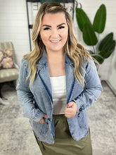 Load image into Gallery viewer, Business Brunch Denim Blazer