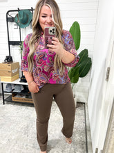 Load image into Gallery viewer, Magic Straight Pants in Dark Mocha