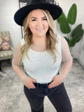 Load image into Gallery viewer, Pearl Diver Layering Top in Light Cyan