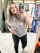 Load image into Gallery viewer, Dark Camo Oversized Tee