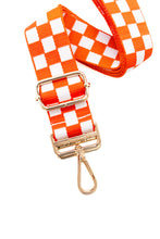 Load image into Gallery viewer, Lizzie Checkered Adjustable Bag Strap
