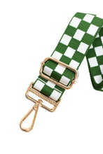 Load image into Gallery viewer, Lizzie Checkered Adjustable Bag Strap