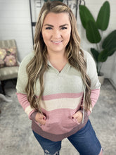 Load image into Gallery viewer, Stripes on Stripes Hoodie
