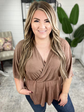 Load image into Gallery viewer, Dazzlingly Draped V-Neck Blouse