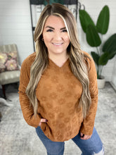 Load image into Gallery viewer, Perfect in Pansies V-Neck Top